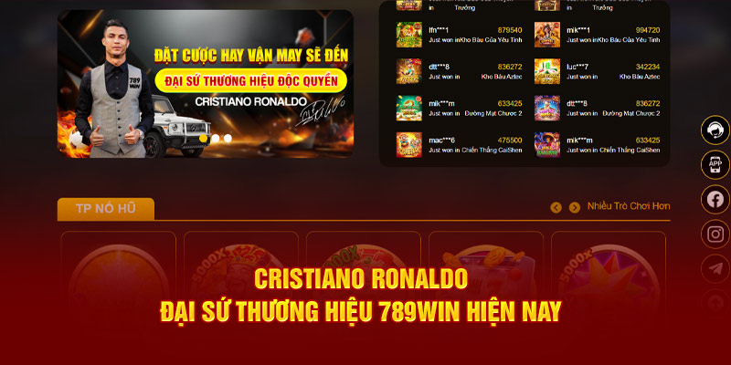 Cristiano Ronaldo đại sứ thương hiệu hiện nay